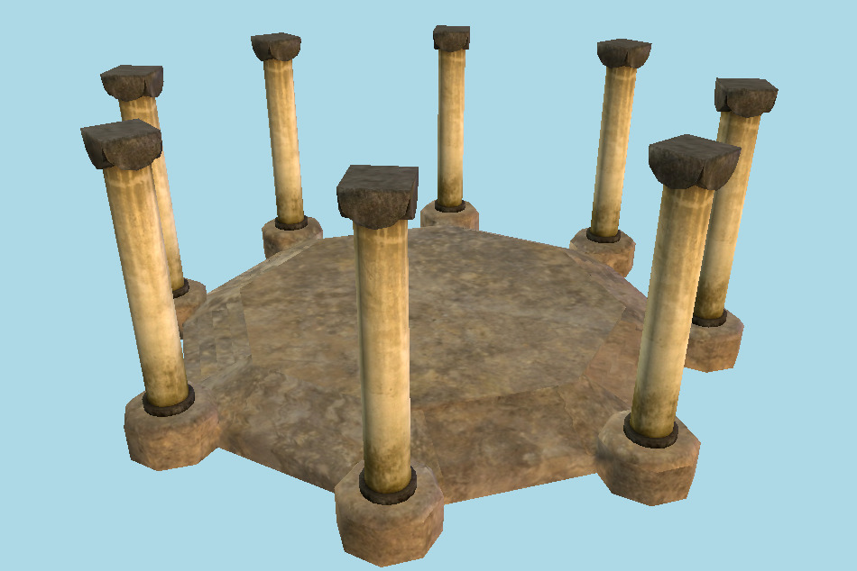 Dungeon 3d model