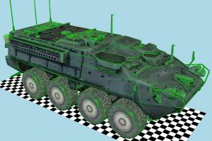 Tank with interior details Stryker-Tank-2