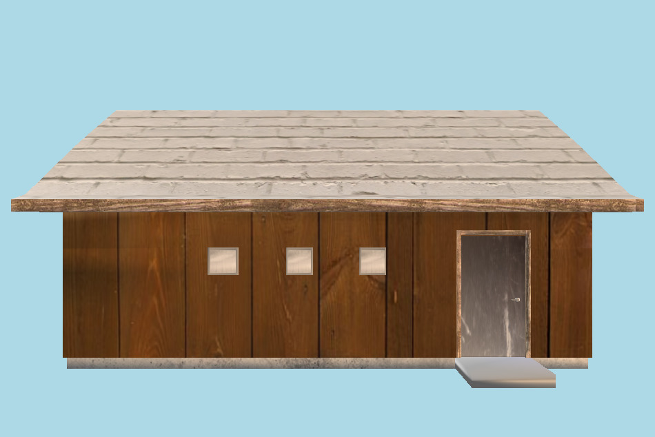 Cabin 3d model