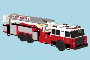 Fire Truck fire-car, fire, fire-fighting, emergency, truck, vehicle, car, bus, carriage