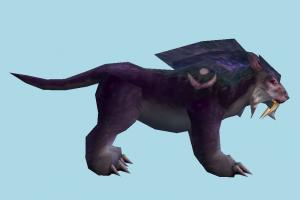 Monster druid, monster, cat, evil, animal, animals, cartoon