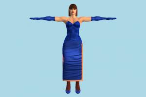 Tekken Anna tekken, woman, girl, lady, female, people, human, character