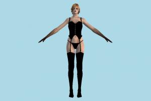 Paula woman, girl, lady, evil, killer, zombie, female, people, human, character