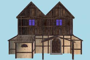 House house, home, building, medieval, build, apartment, flat, residence, domicile, structure