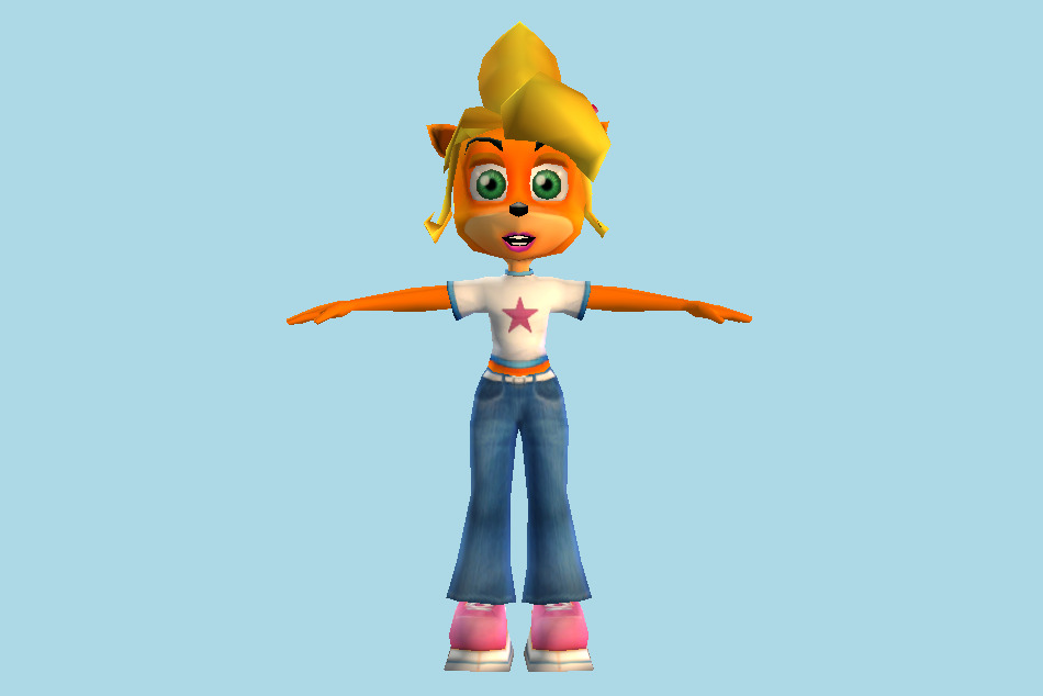 Crash Bandicoot - Coco Bandicoot 3d model