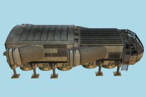 Freigther freighter, future, truck, vehicle, transport, carriage, spaceship, spacecraft