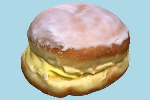 Cruller cruller, cupcake, bread, chocolate, cake, pastry, breakfast, baked, sweets, candy, dessert, delicious, krapfen, scanned