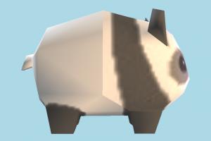 Panda Lowpoly panda, bear, animal, animals, icon, lowpoly