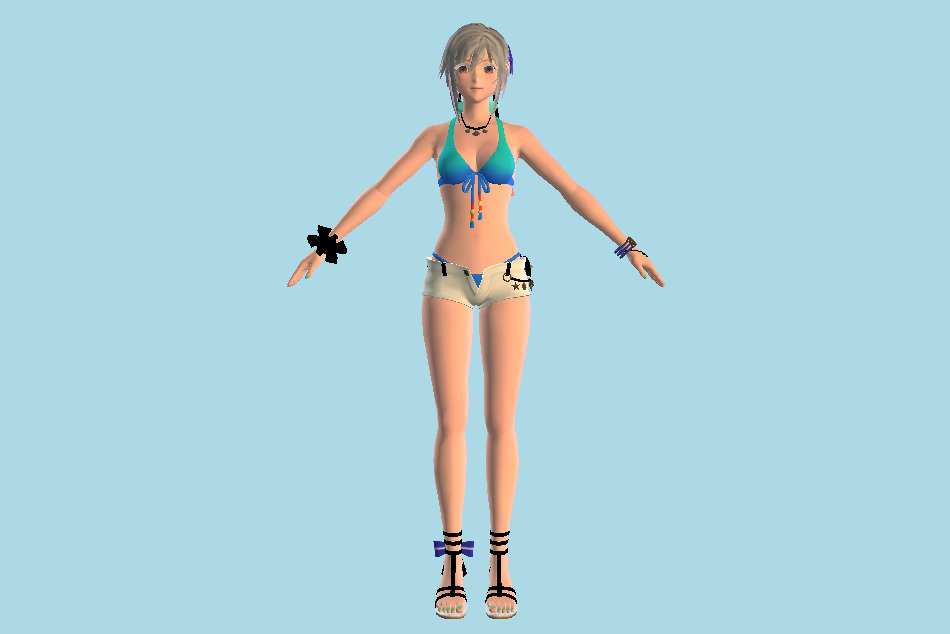 Reimi Summer 3d model