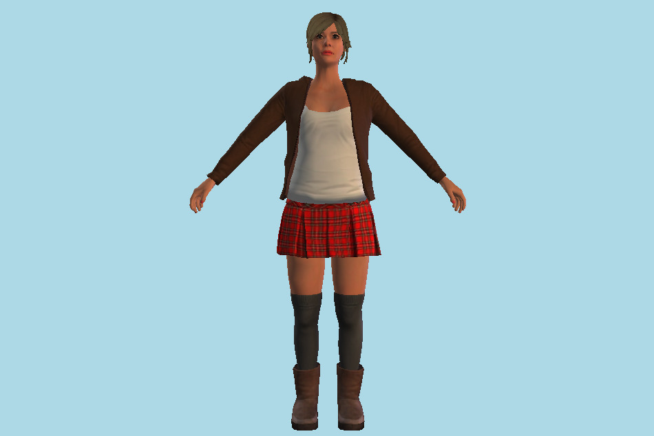Tracey De Santa 3d model
