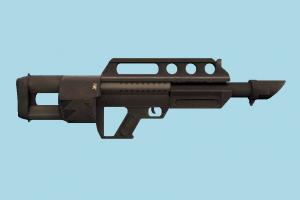 Gun submachine, auto-gun, handgun, weapon, gun, firearm, arm