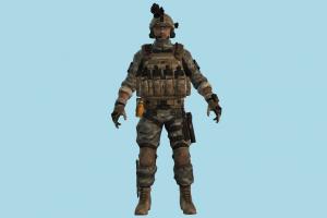 Soldier soldier, army-man, army, man, male, people, military, human, character