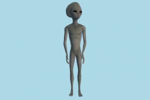 Alien alien, aliens, mummy, zombie, realistic, human, people, character, spaceman, astronaut