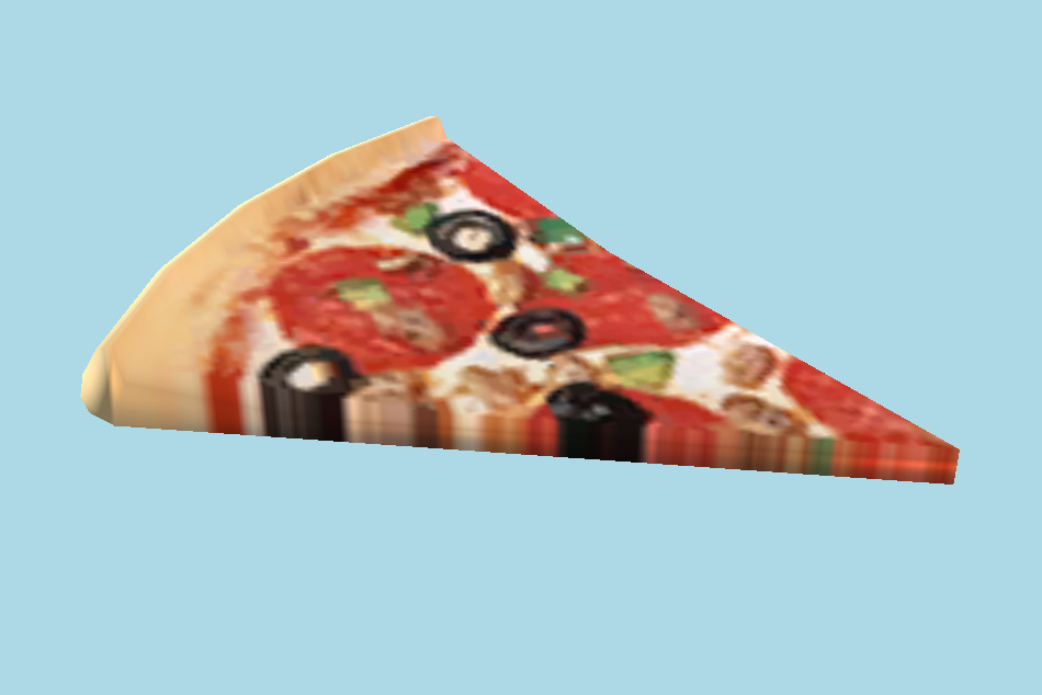 Pizza Slice 3d model