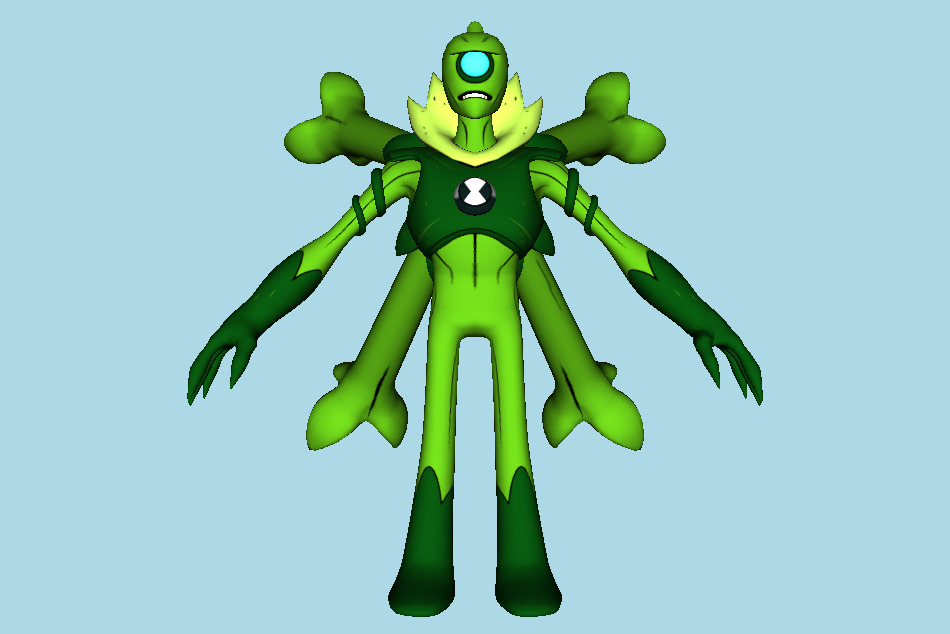 Ben 10 Wildvine 3d model