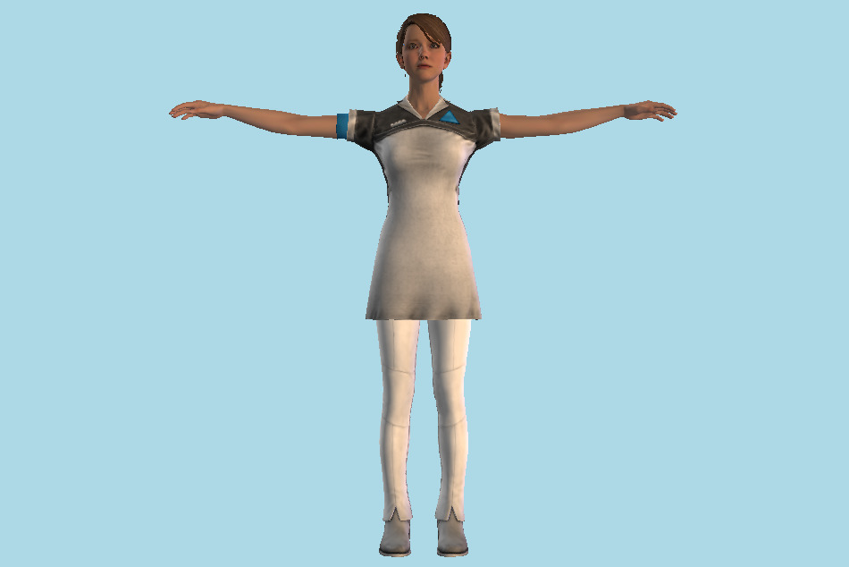 Detroit Become Human Kara Girl 3d model