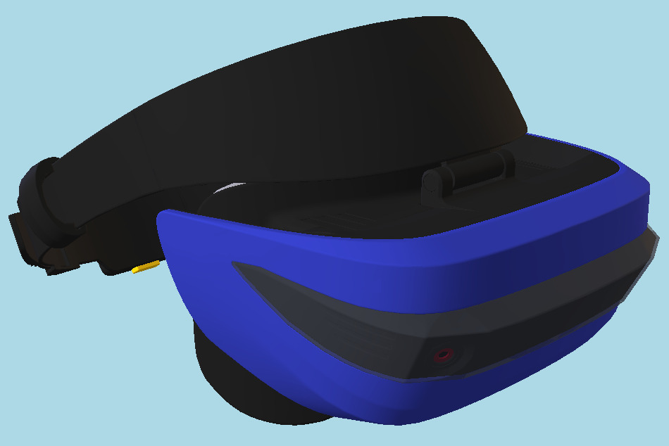 Acer Windows Mixed Reality VR Headset for Element3D 3d model