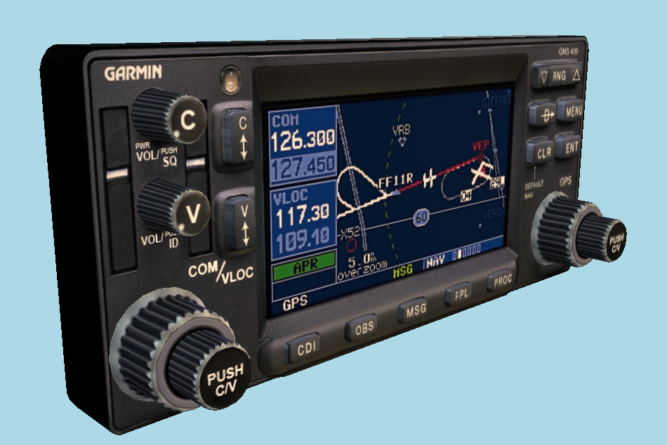Garmin Gns 430 3d model