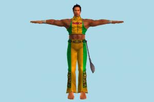 Tekken Eddy tekken, man, male, people, human, character, dancer