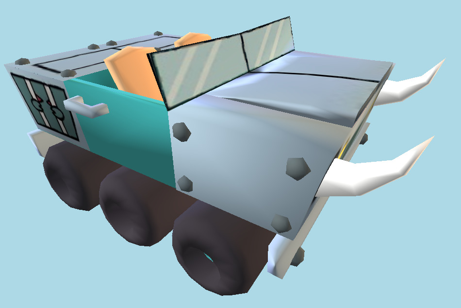 Cel Damage - Sinder`s Car 3d model
