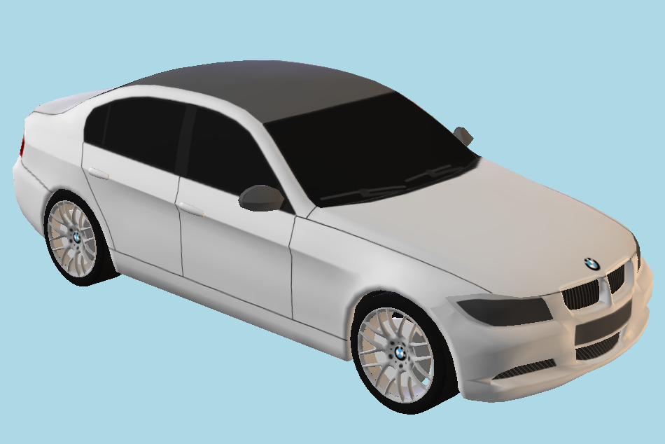 BMW E90 Car 3d model