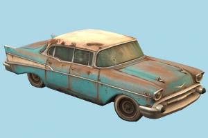 Abandoned Car vehicle, car, abandoned, derelict, old, sedan, vintage, desert, retro, rusty, classic, grunge, 1950s, carriage, transport