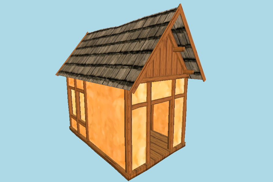 Medieval Building 3d model