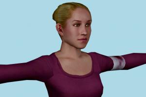 Girl DR1, girl, female, woman, lady, people, human, character