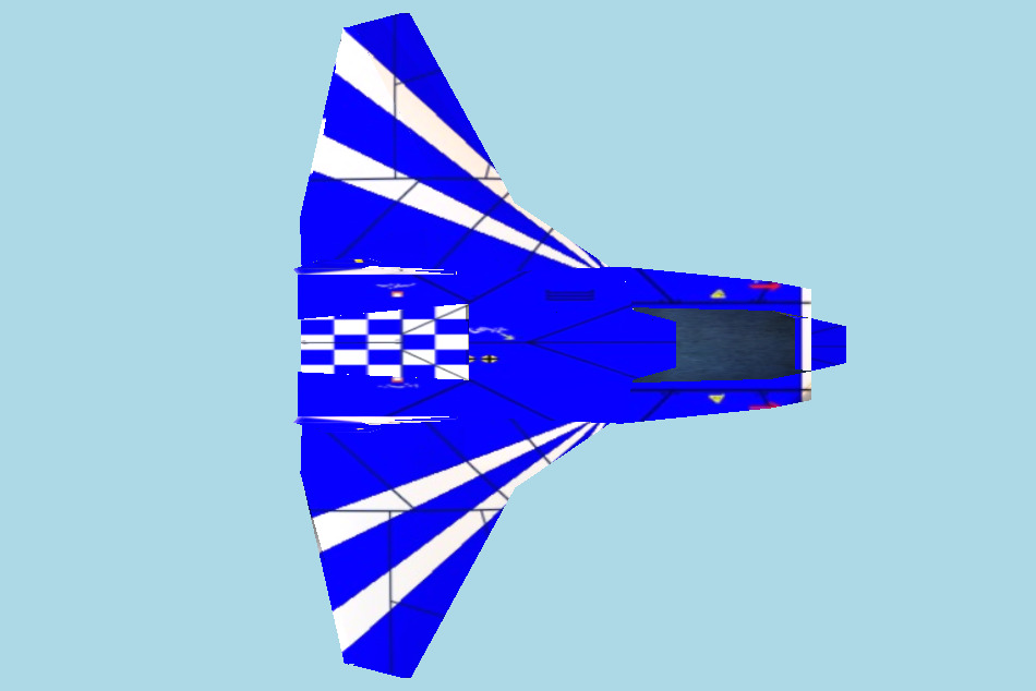 Vixen Spaceship 3d model