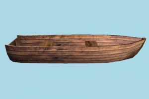 Boat boat, sailboat, watercraft, ship, vessel, sail, sea, maritime, lowpoly