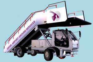 Airport Truck airport, truck, car, apron, vehicle, carriage