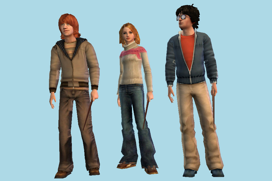 Harry Potter 3d model