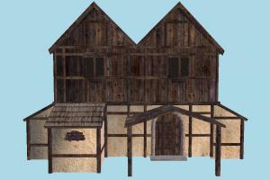 House house, home, building, medieval, build, apartment, flat, residence, domicile, structure