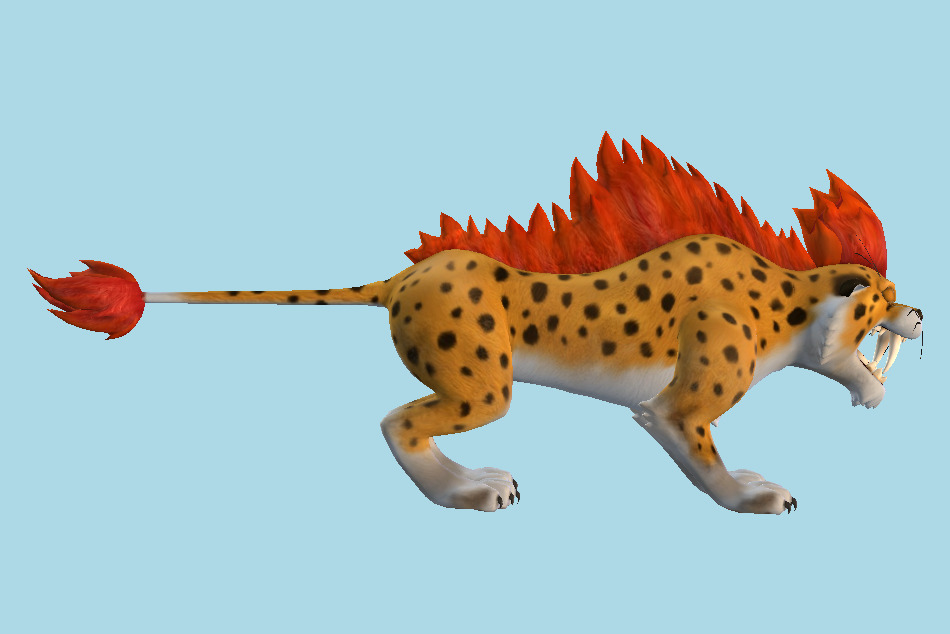 Dragon Quest Heroes Bianca`s Purrcy 3d model