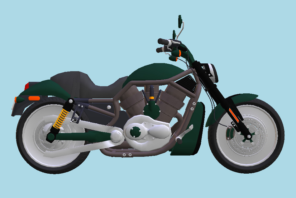 Motorcycle 3d model