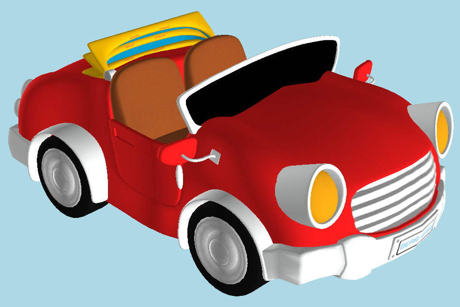 Toony Car 3d model