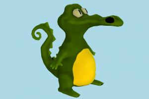 Crocodile alligator, crocodile, animal-character, character, animal, animals, cartoon