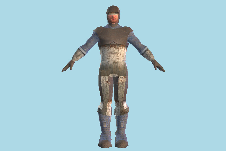 Male 3d model