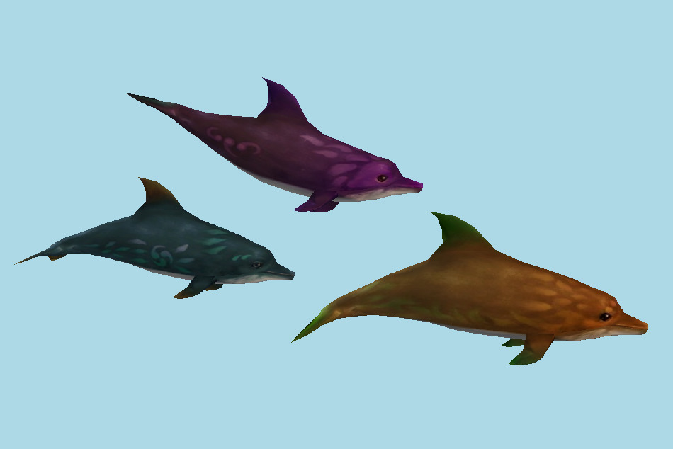 Dolphin 3d model