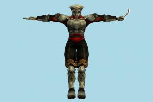 Tekken Yoshimitsu tekken, character, robot, fighter, human, people, metal