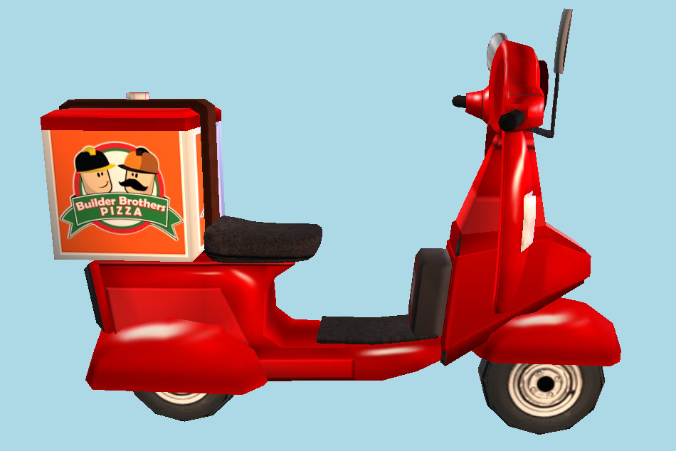 Roblox Pizza Delivery Vechicle 3d model