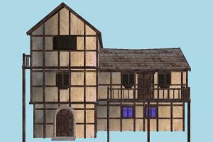 House house, home, building, medieval, build, apartment, flat, residence, domicile, structure