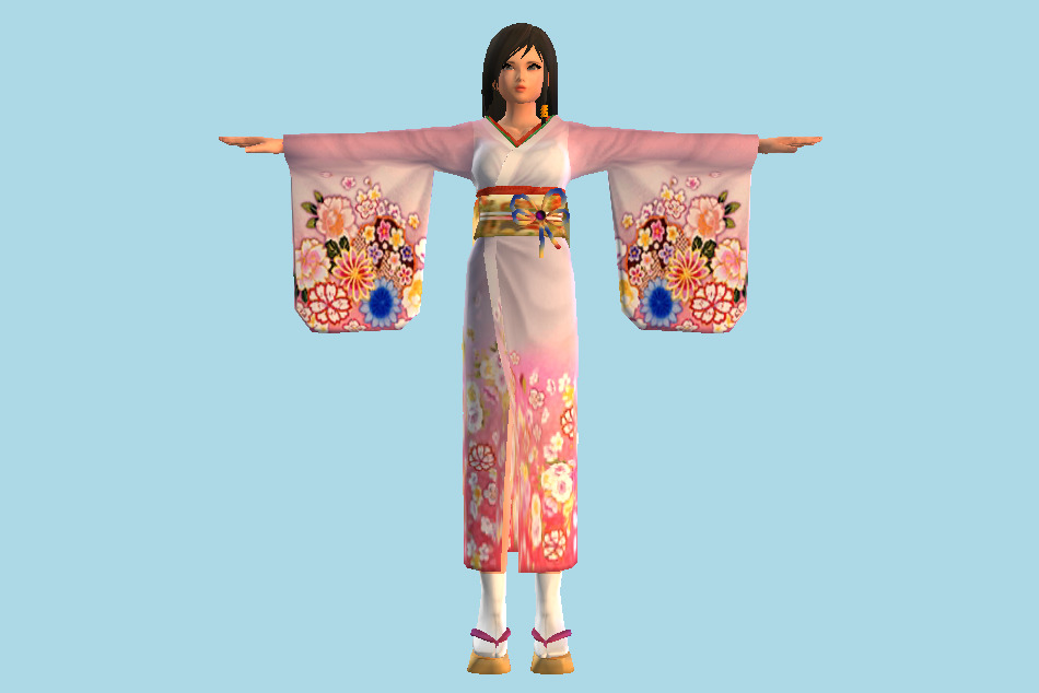 DOA: Dimensions - Kokoro 3d model