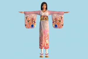 DOA Kokoro DOA, Dead-Or-Alive, girl, female, woman, lady, people, human, character