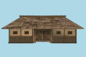 House barn, farm, house, town, country, home, building, build, residence, domicile, structure