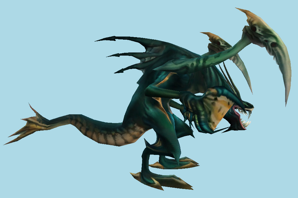 League of Legends Cho`Gath Chogath Abyss 3d model