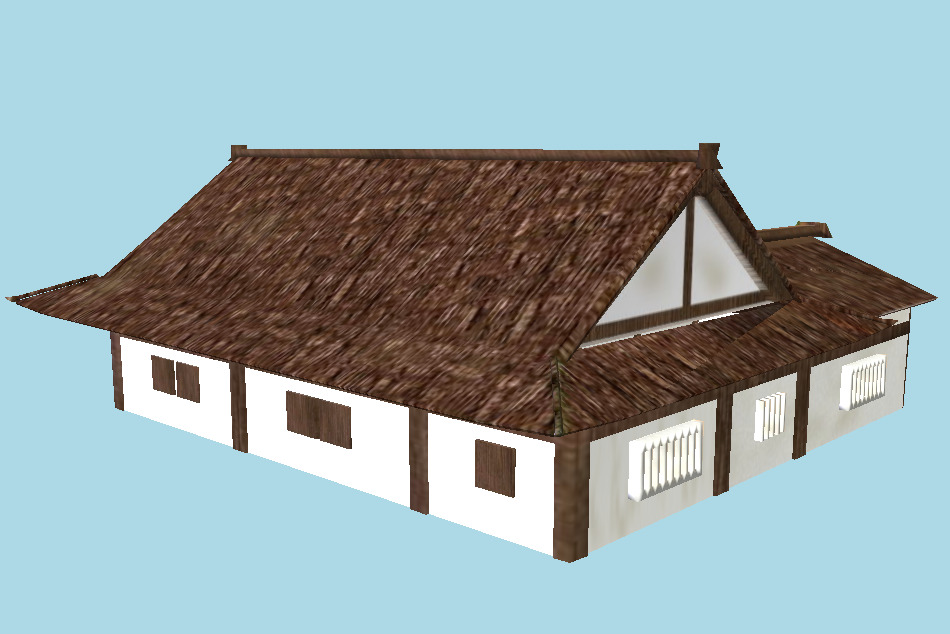 Tsuyama Castle 3d model