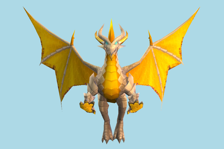 Summoners War Legendary Dragon 3d model