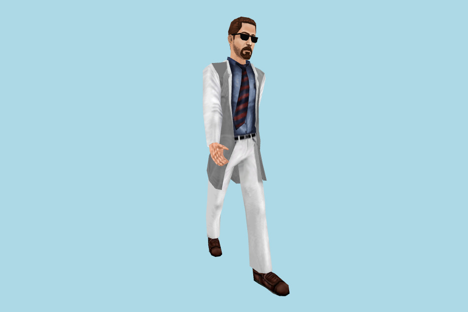 Gordon Scientist HL MDL 3d model