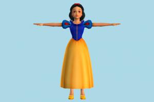 Snow White girl, disney, female, woman, people, human, character, cartoon